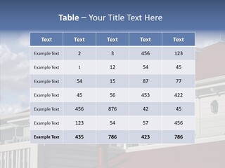 Coronado Accommodations Del PowerPoint Template