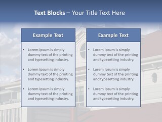 Coronado Accommodations Del PowerPoint Template