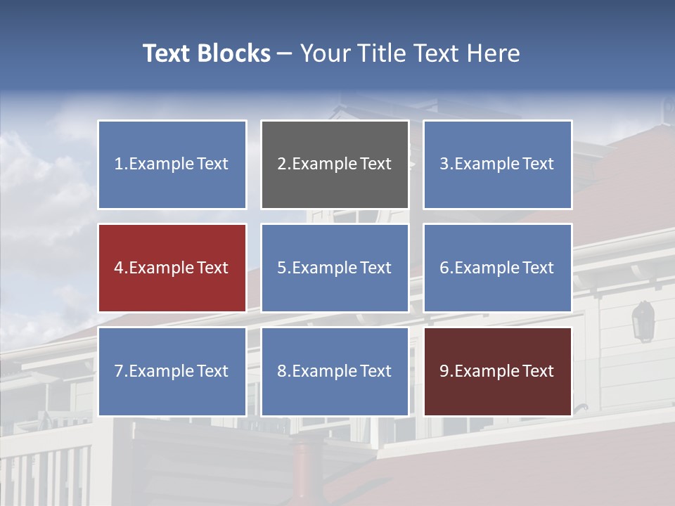 Coronado Accommodations Del PowerPoint Template