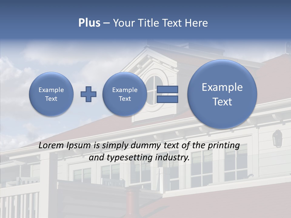 Coronado Accommodations Del PowerPoint Template