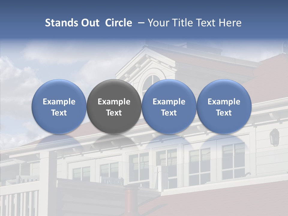 Coronado Accommodations Del PowerPoint Template