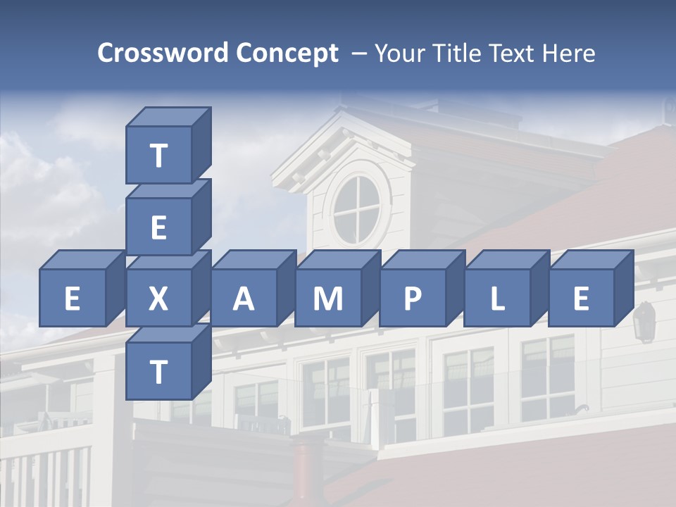 Coronado Accommodations Del PowerPoint Template