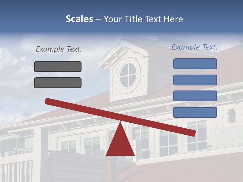 Coronado Accommodations Del PowerPoint Template