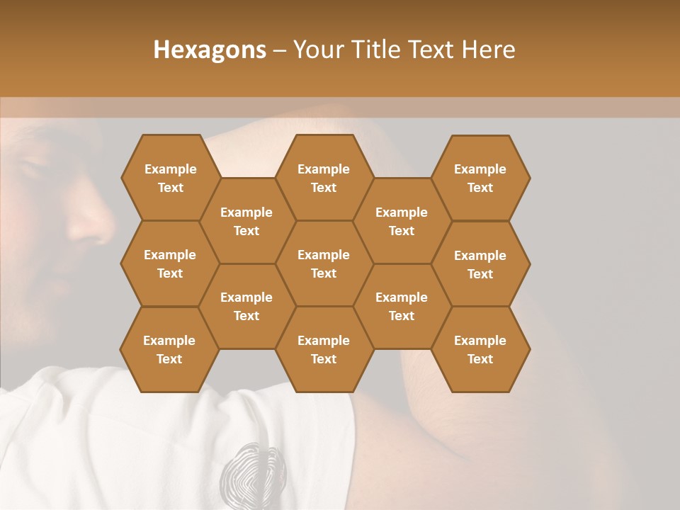 Strong Boxing Male PowerPoint Template