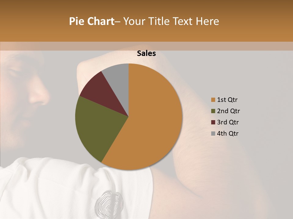 Strong Boxing Male PowerPoint Template