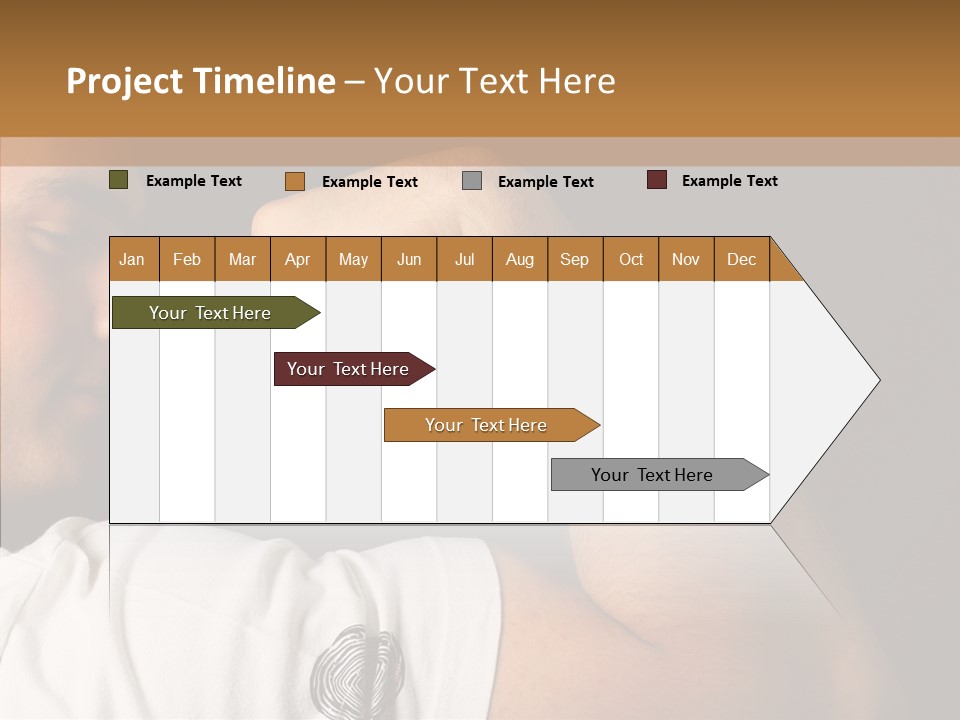 Strong Boxing Male PowerPoint Template