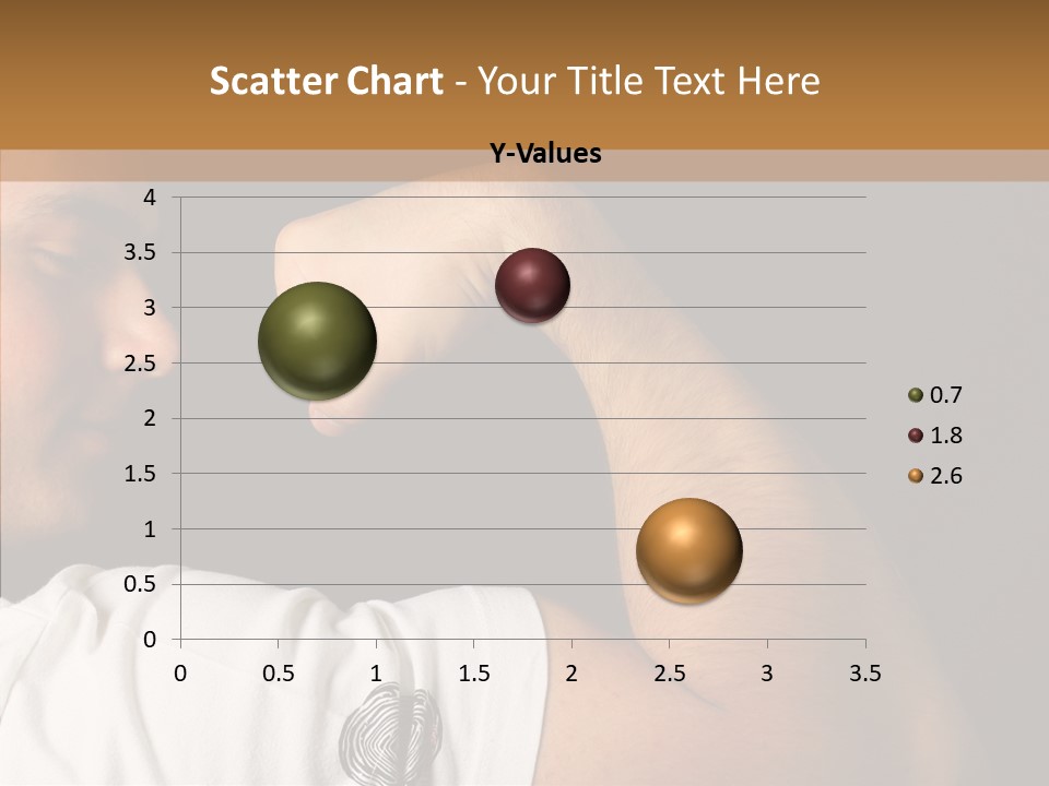 Strong Boxing Male PowerPoint Template