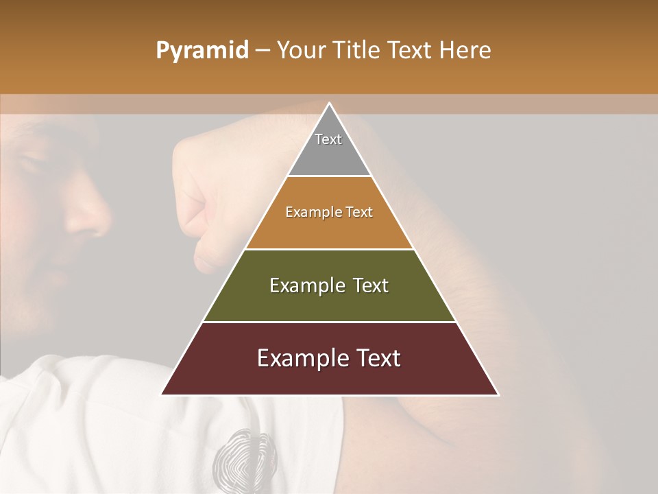 Strong Boxing Male PowerPoint Template