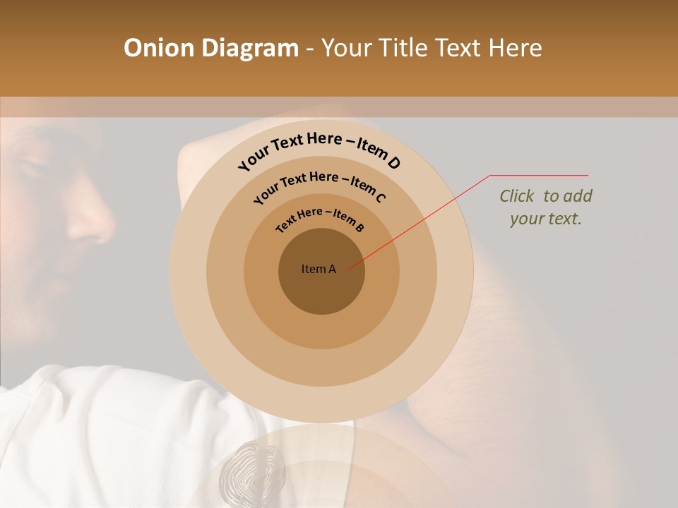 Strong Boxing Male PowerPoint Template
