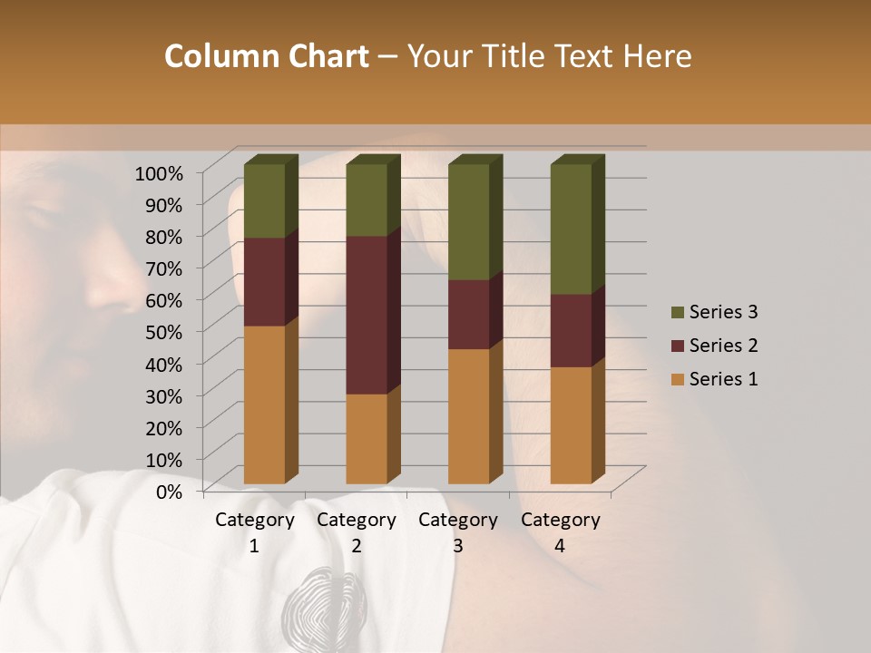 Strong Boxing Male PowerPoint Template