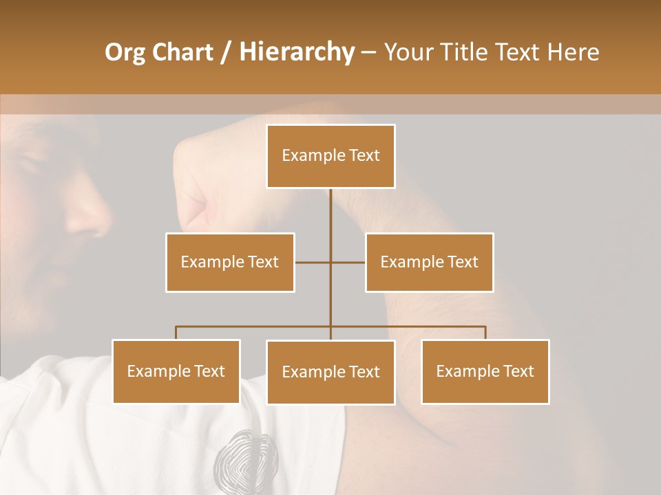 Strong Boxing Male PowerPoint Template