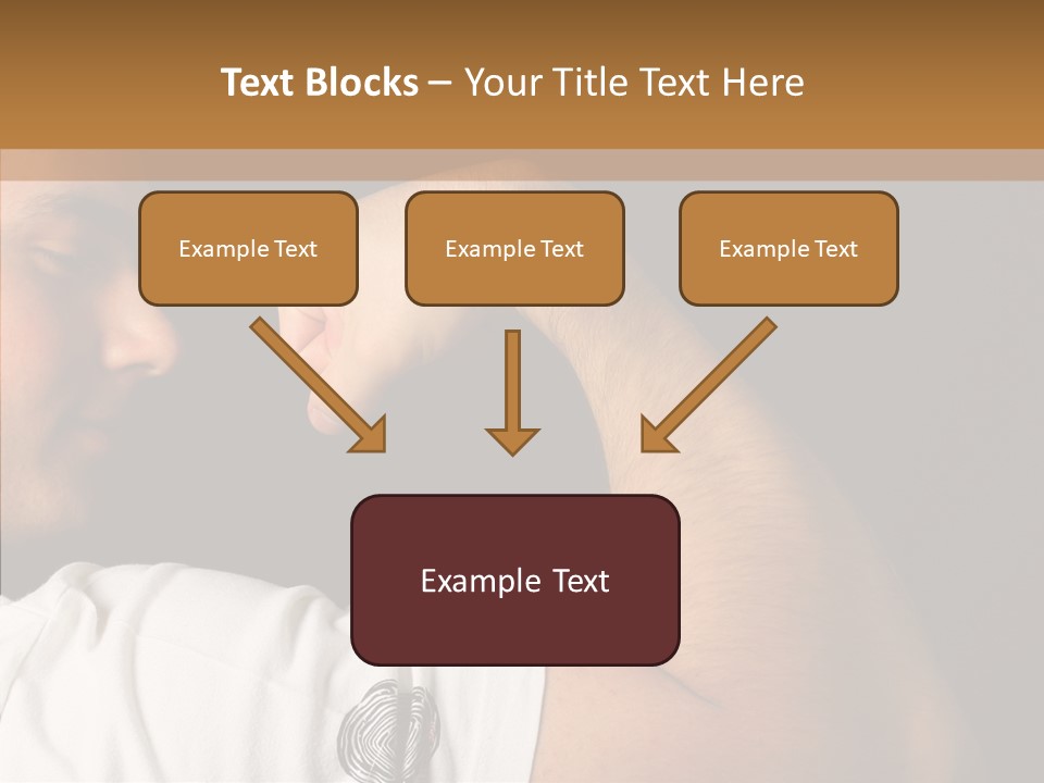Strong Boxing Male PowerPoint Template