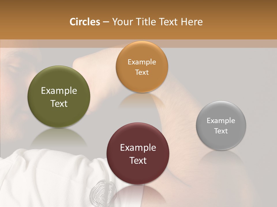 Strong Boxing Male PowerPoint Template