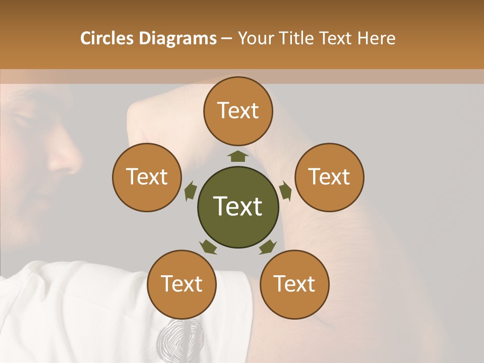 Strong Boxing Male PowerPoint Template