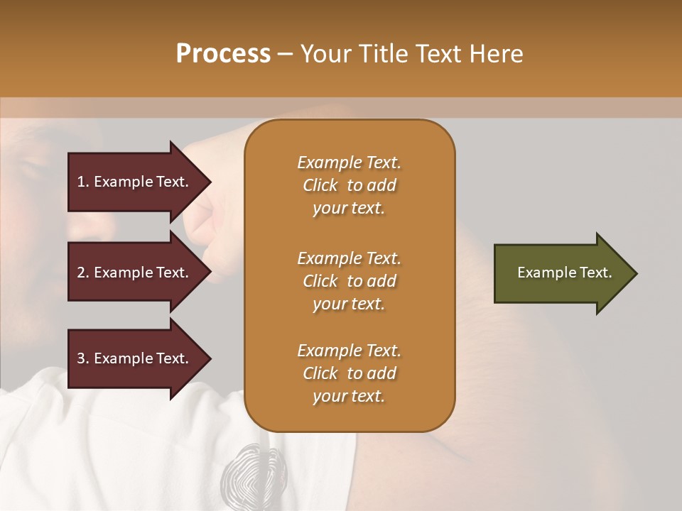 Strong Boxing Male PowerPoint Template