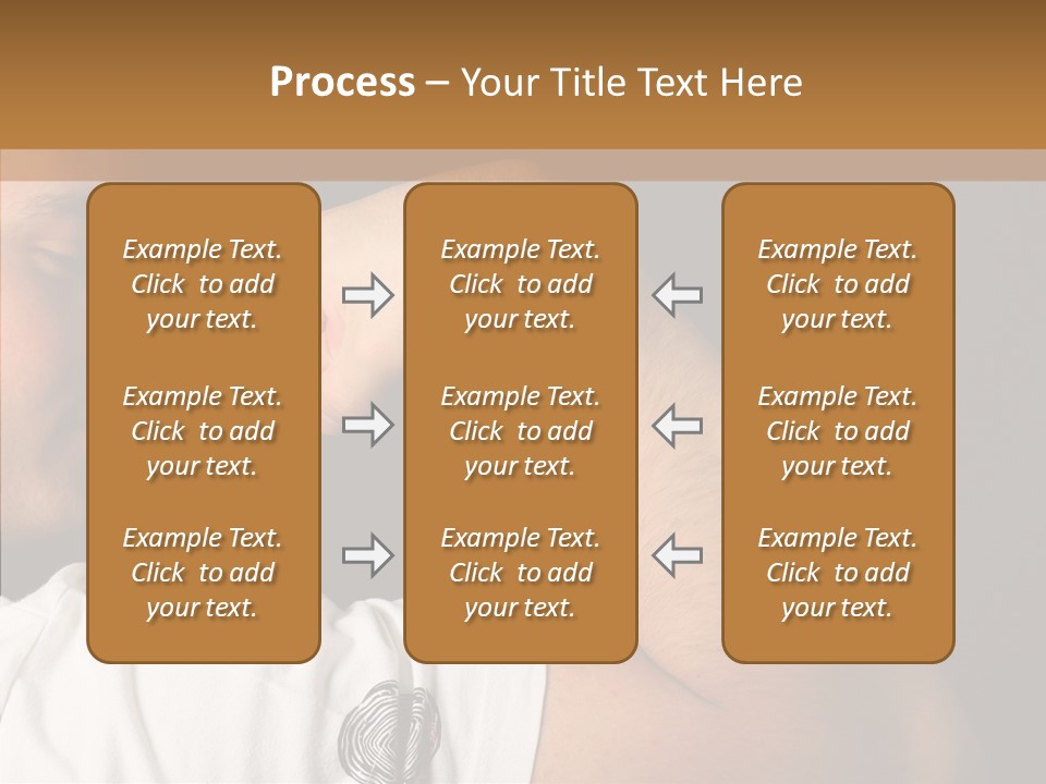 Strong Boxing Male PowerPoint Template