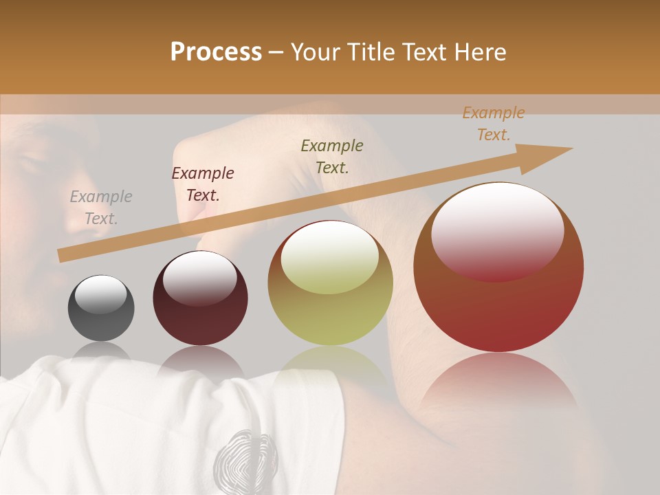 Strong Boxing Male PowerPoint Template