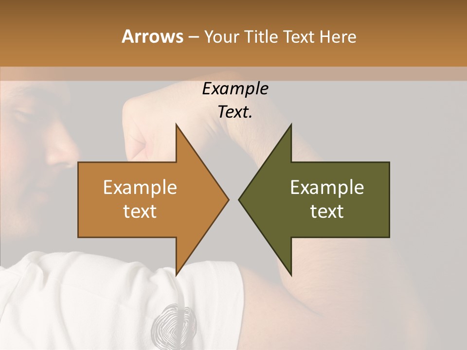 Strong Boxing Male PowerPoint Template
