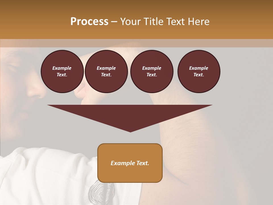 Strong Boxing Male PowerPoint Template