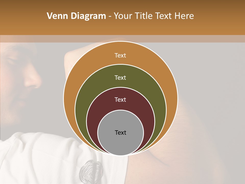 Strong Boxing Male PowerPoint Template