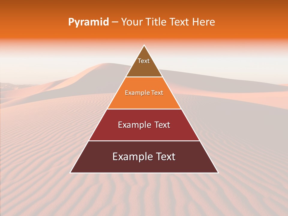 Sunny Adventure Sand PowerPoint Template