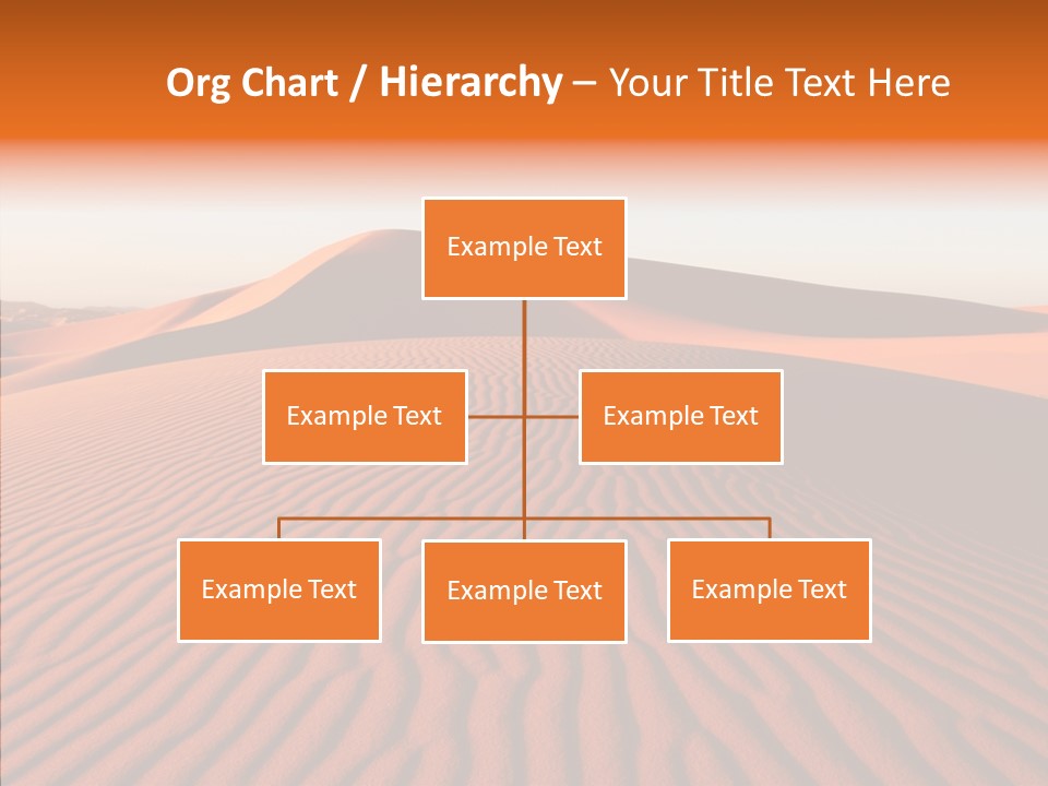 Sunny Adventure Sand PowerPoint Template