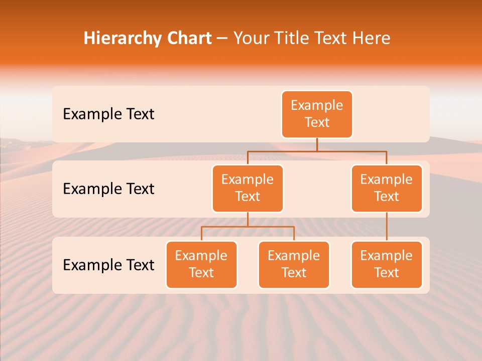 Sunny Adventure Sand PowerPoint Template