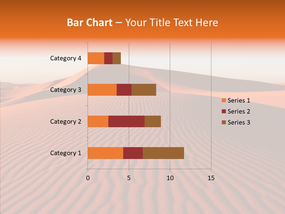 Sunny Adventure Sand PowerPoint Template