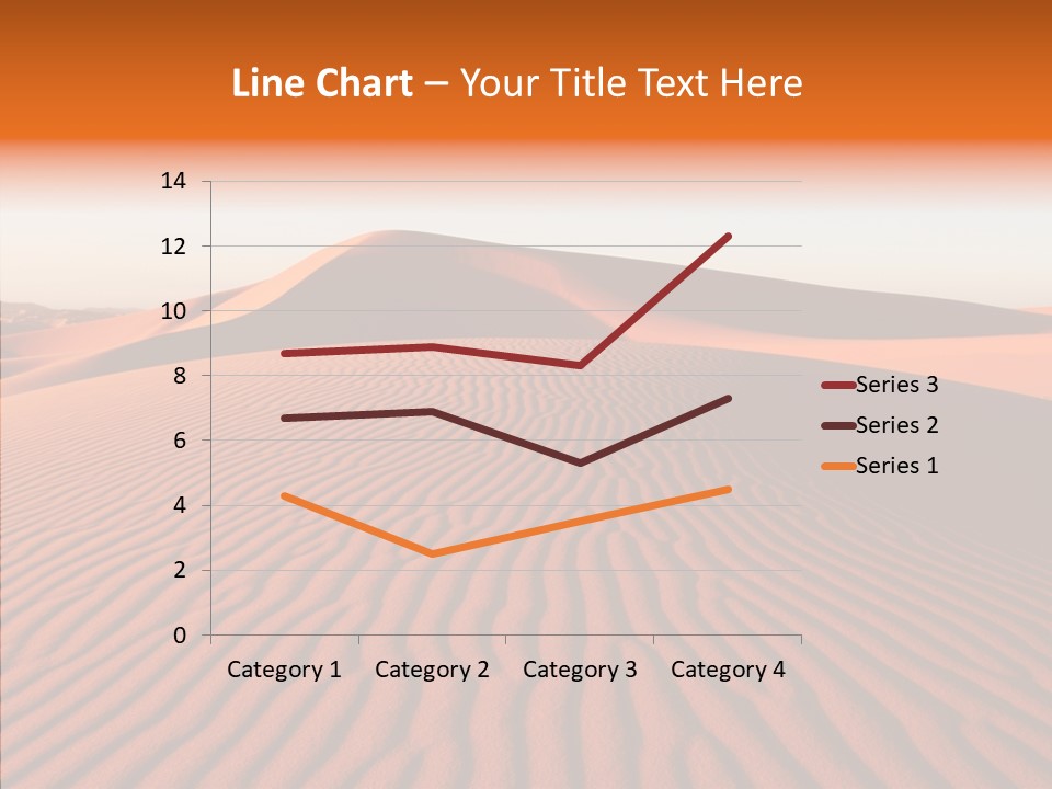 Sunny Adventure Sand PowerPoint Template