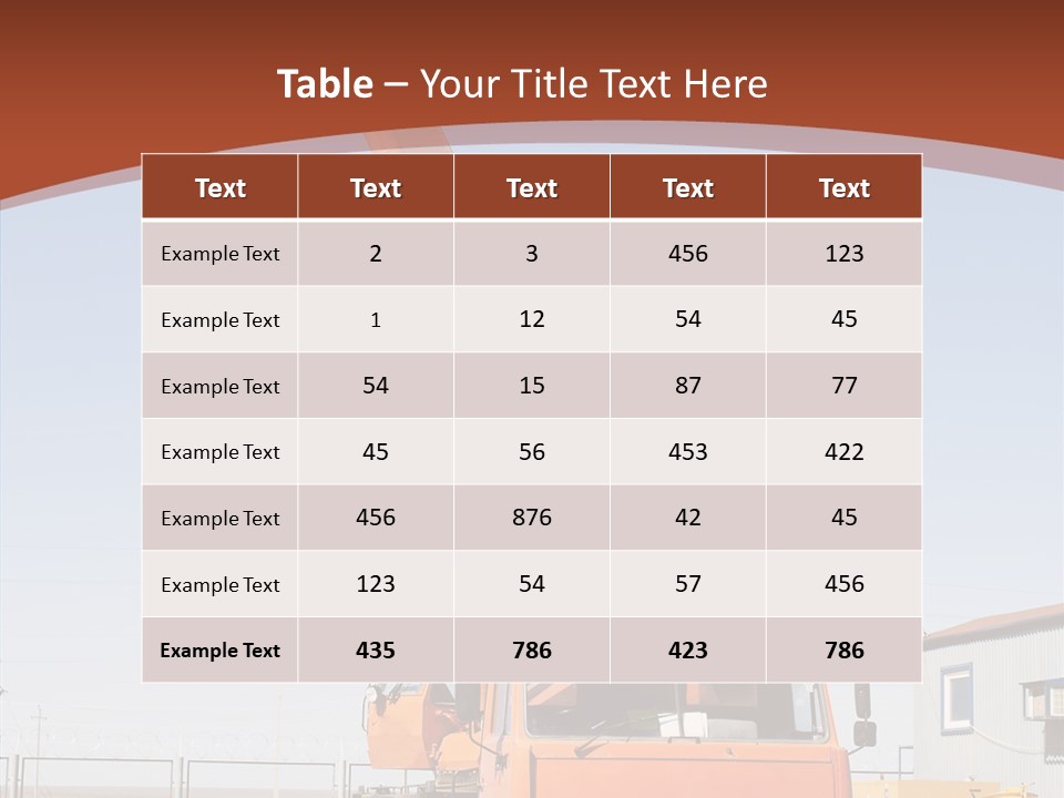 Swinging Lifter Outreach PowerPoint Template