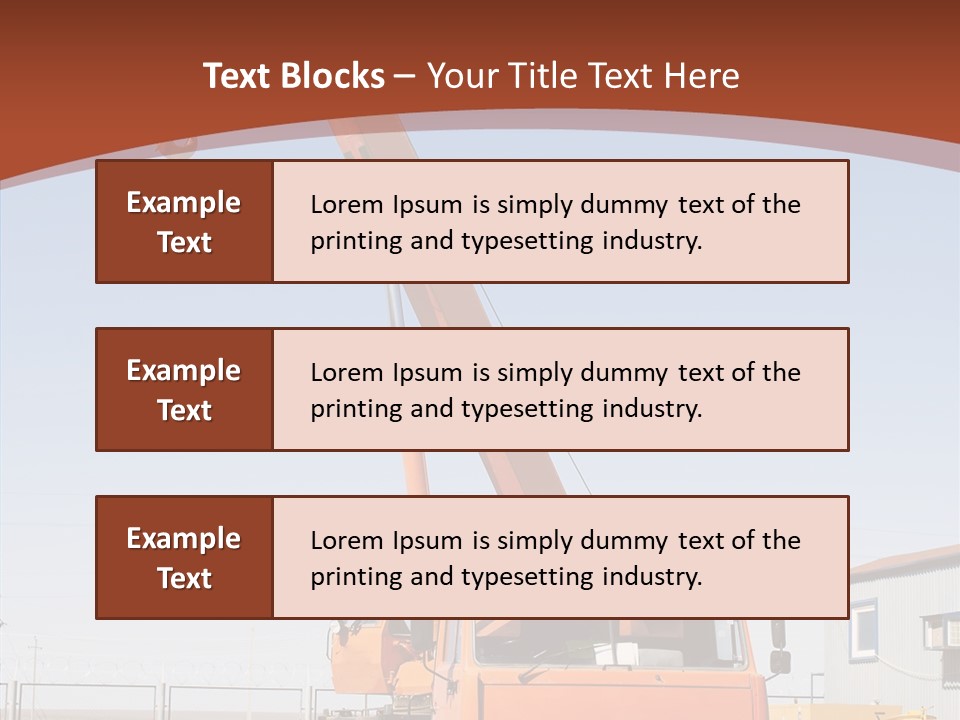 Swinging Lifter Outreach PowerPoint Template