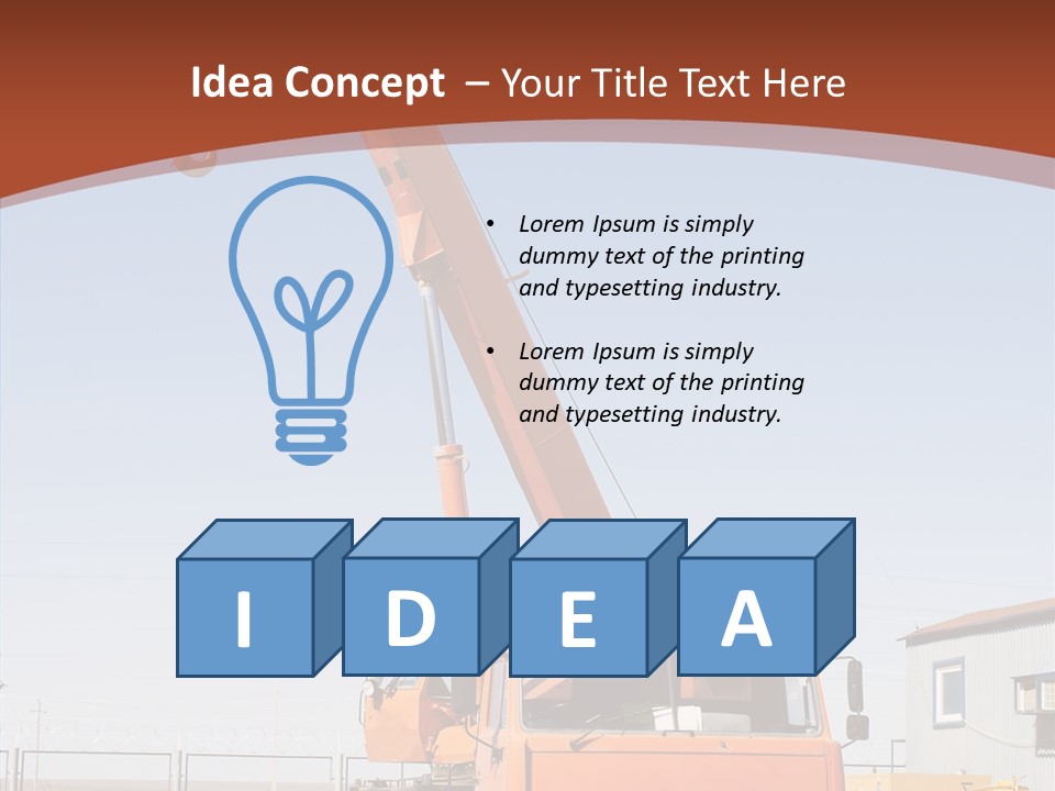 Swinging Lifter Outreach PowerPoint Template