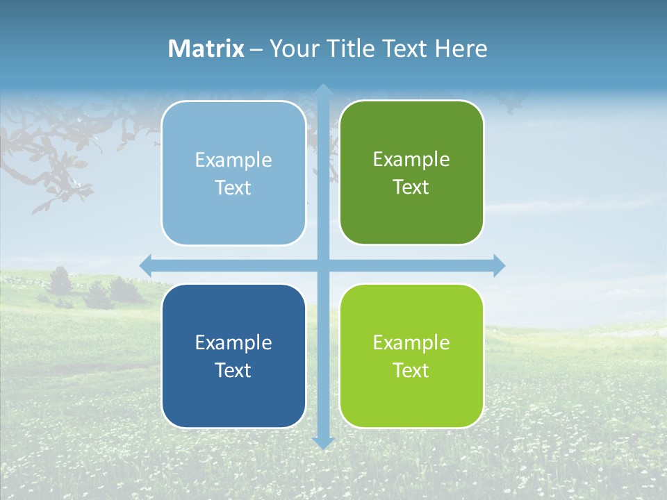 Landscape Vista Beautiful PowerPoint Template
