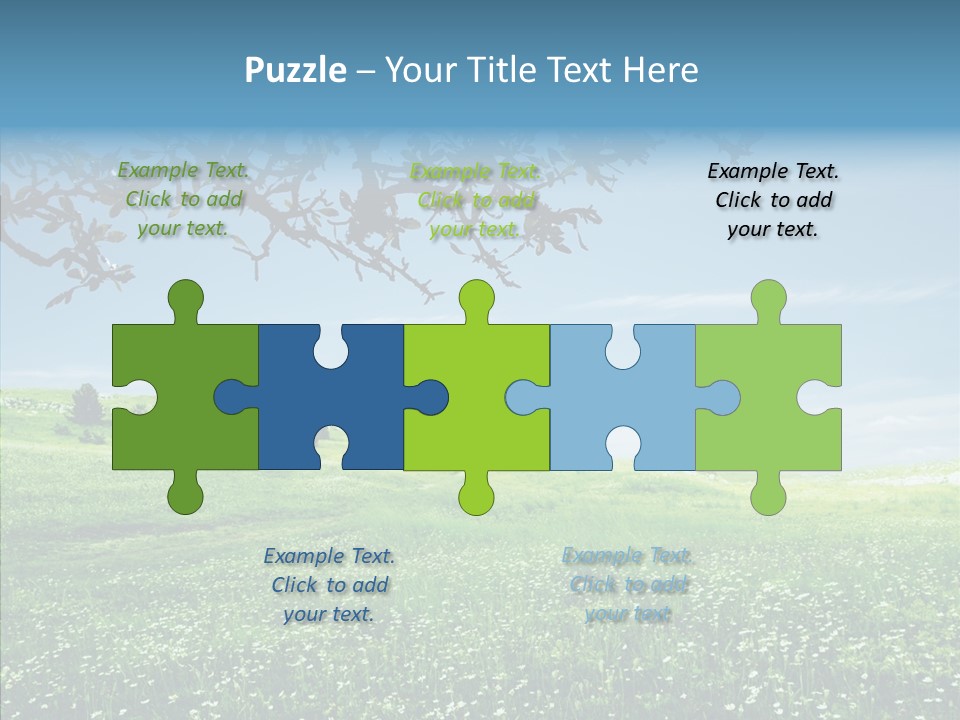 Landscape Vista Beautiful PowerPoint Template