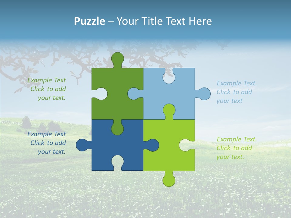 Landscape Vista Beautiful PowerPoint Template