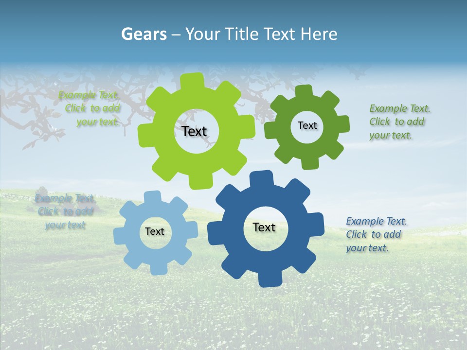 Landscape Vista Beautiful PowerPoint Template