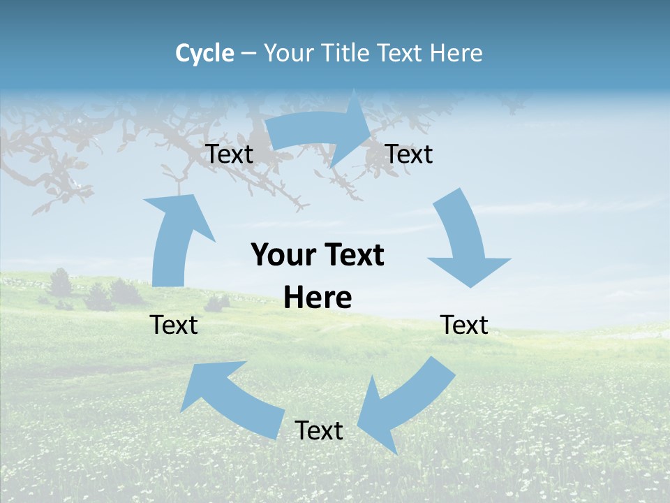 Landscape Vista Beautiful PowerPoint Template