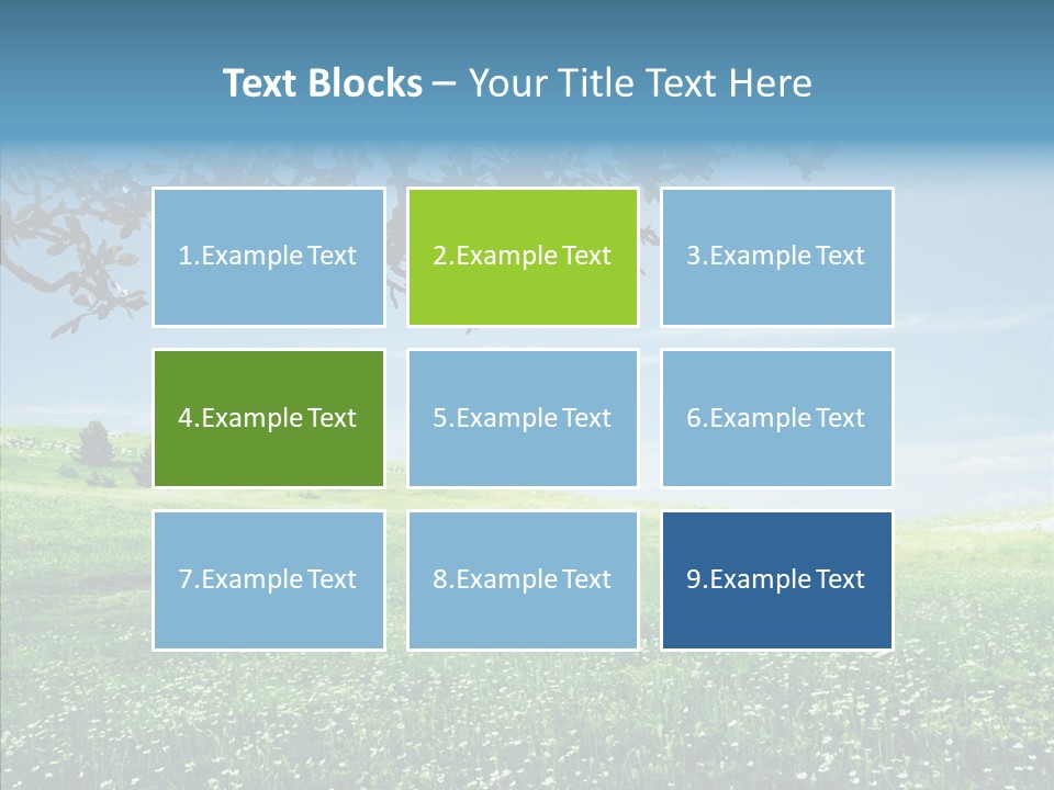 Landscape Vista Beautiful PowerPoint Template