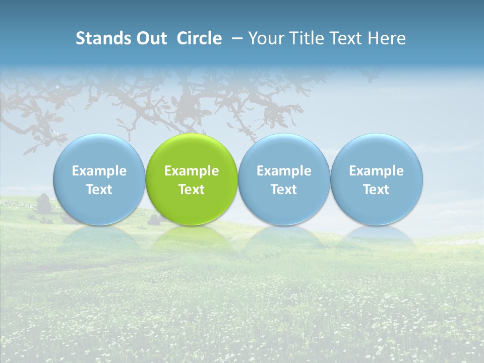 Landscape Vista Beautiful PowerPoint Template