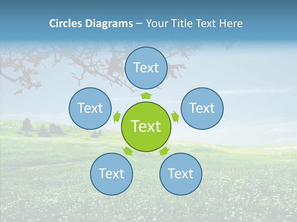 Landscape Vista Beautiful PowerPoint Template