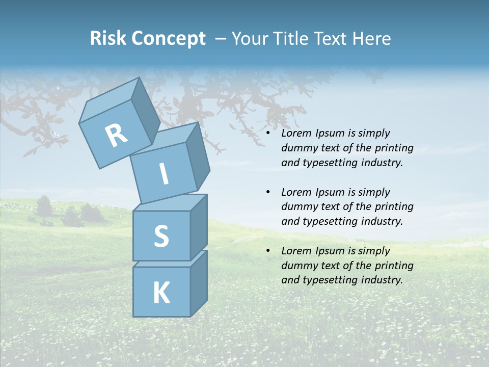 Landscape Vista Beautiful PowerPoint Template