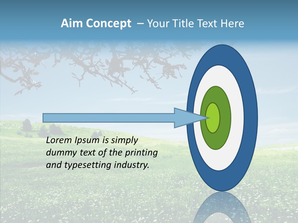 Landscape Vista Beautiful PowerPoint Template