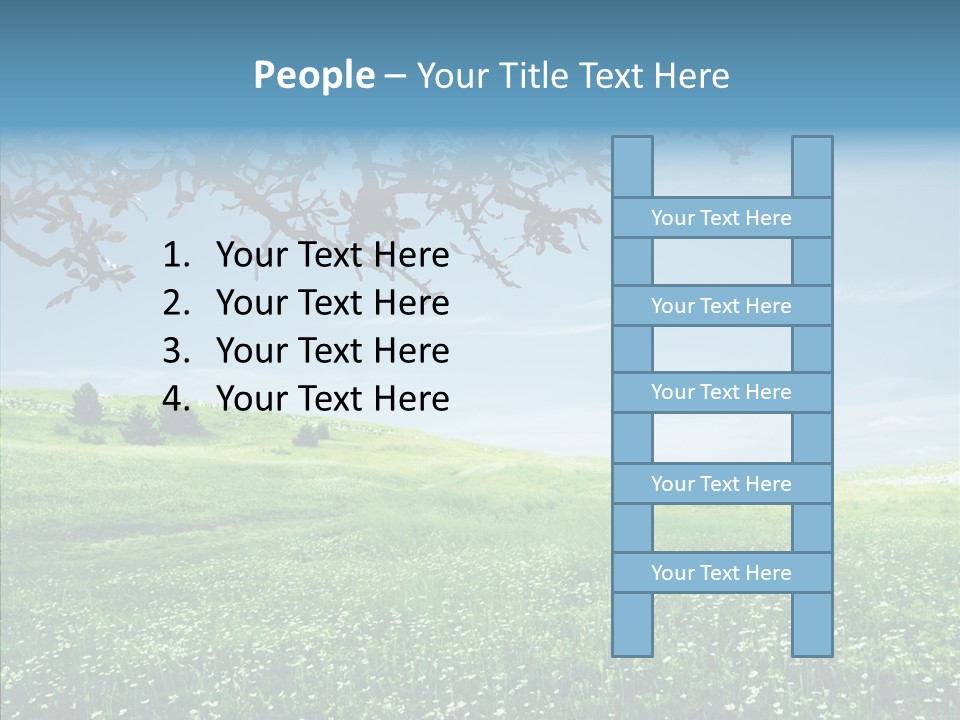 Landscape Vista Beautiful PowerPoint Template