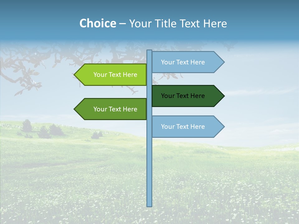 Landscape Vista Beautiful PowerPoint Template