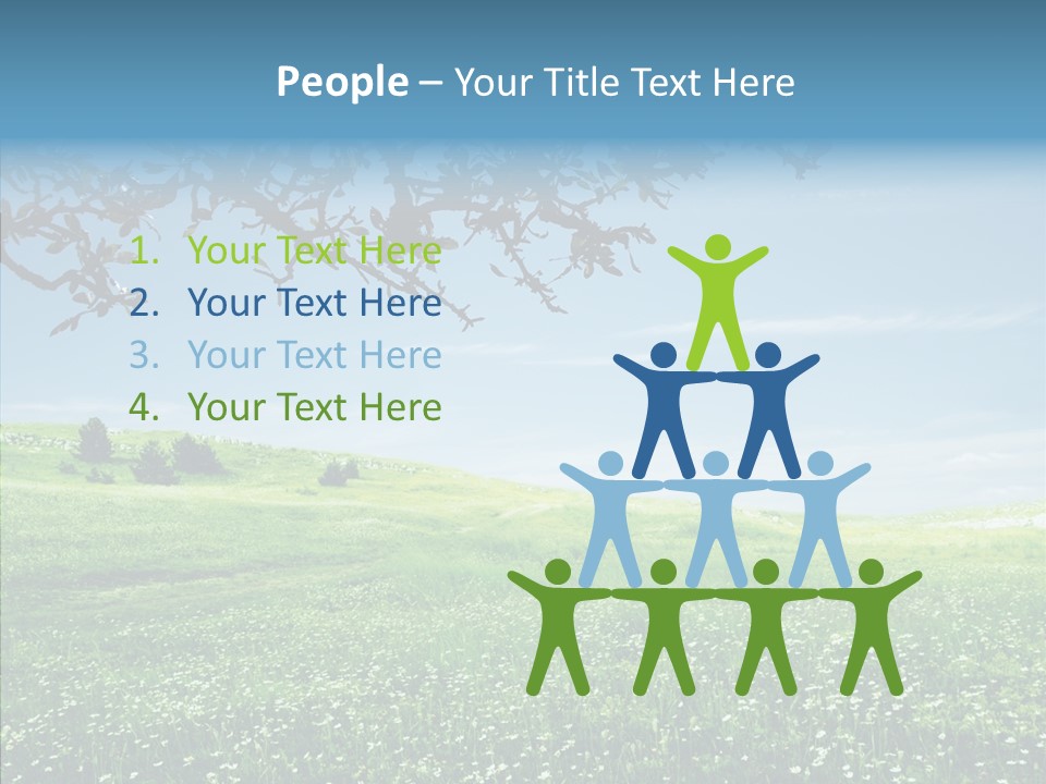 Landscape Vista Beautiful PowerPoint Template