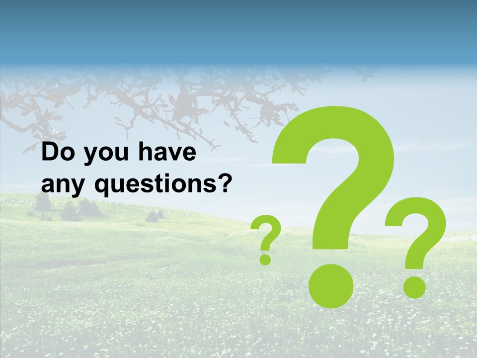 Landscape Vista Beautiful PowerPoint Template