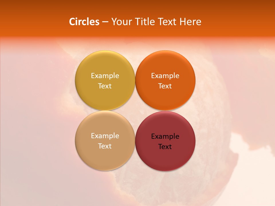 Tasty Edible Isolated PowerPoint Template