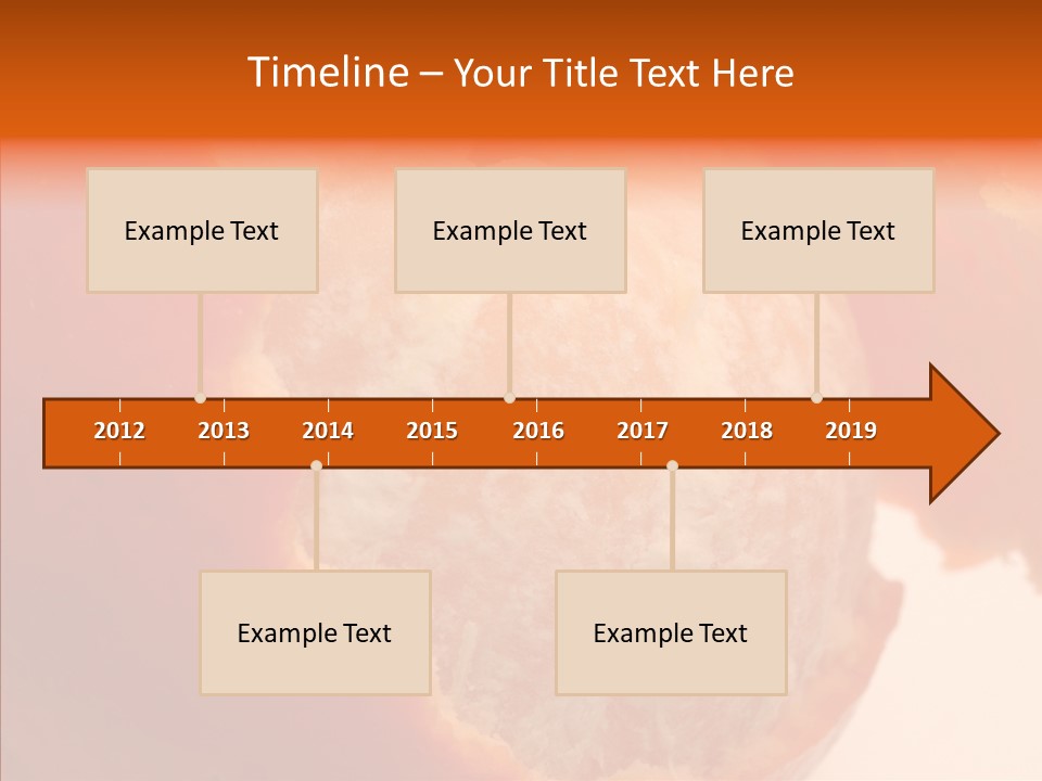 Tasty Edible Isolated PowerPoint Template