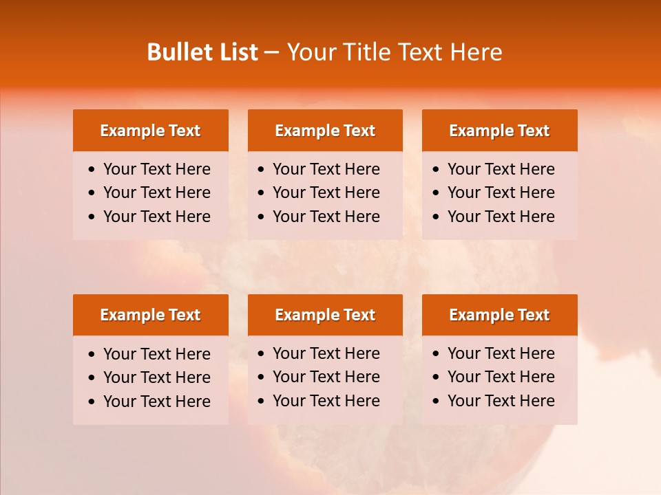 Tasty Edible Isolated PowerPoint Template