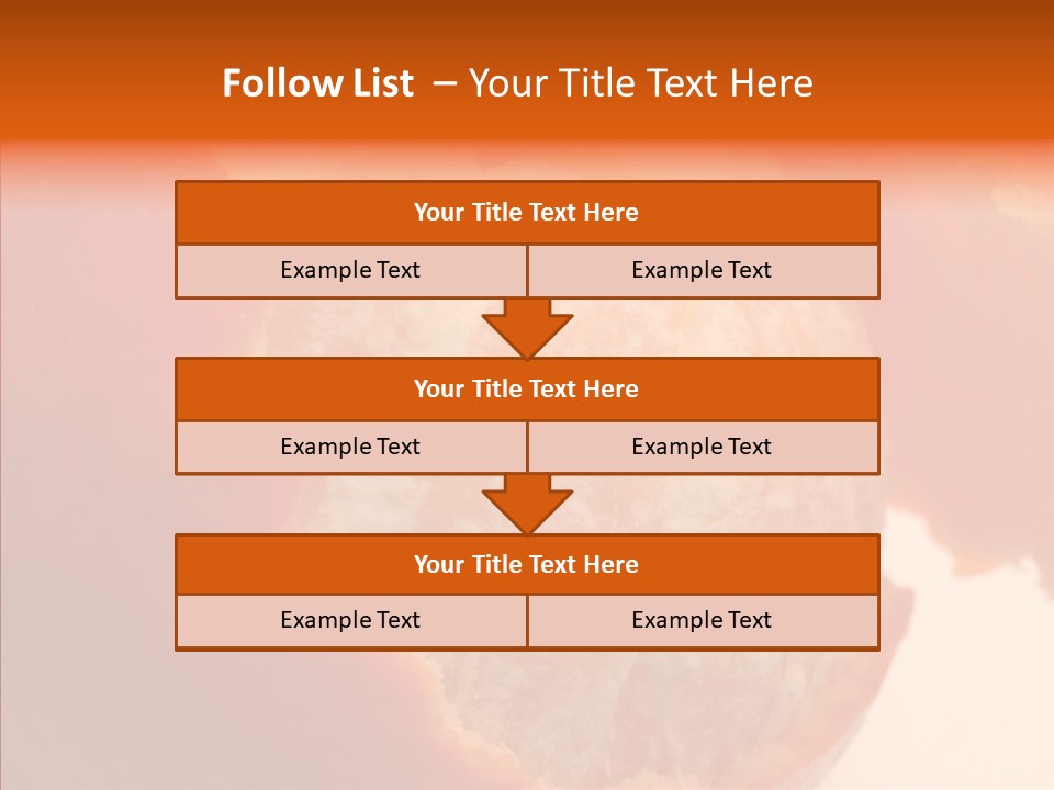 Tasty Edible Isolated PowerPoint Template